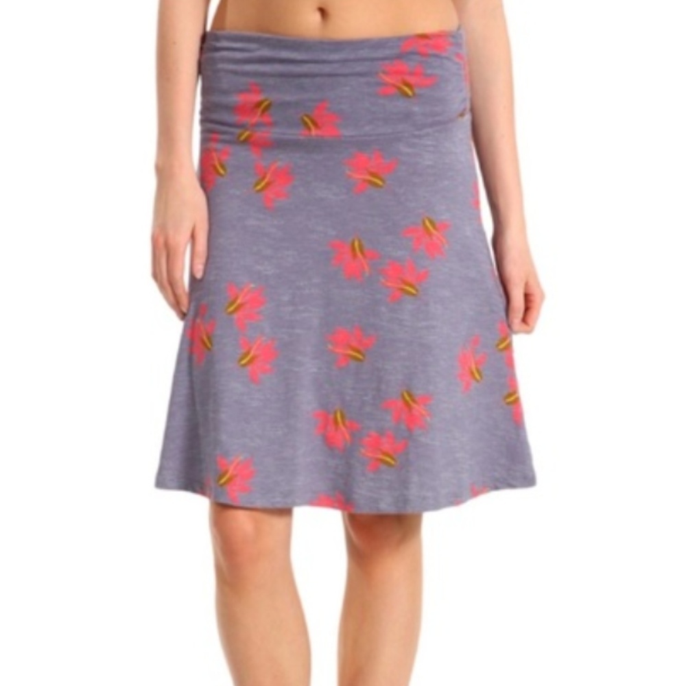 Horny Toad Floral Chaka Skirt M